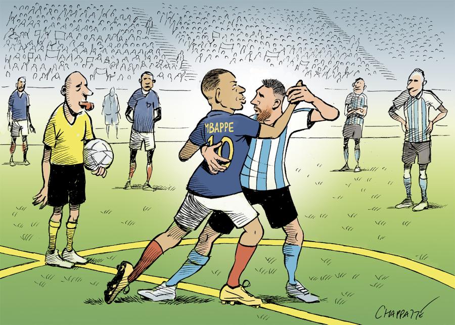 Le duel Mbappé-Messi 