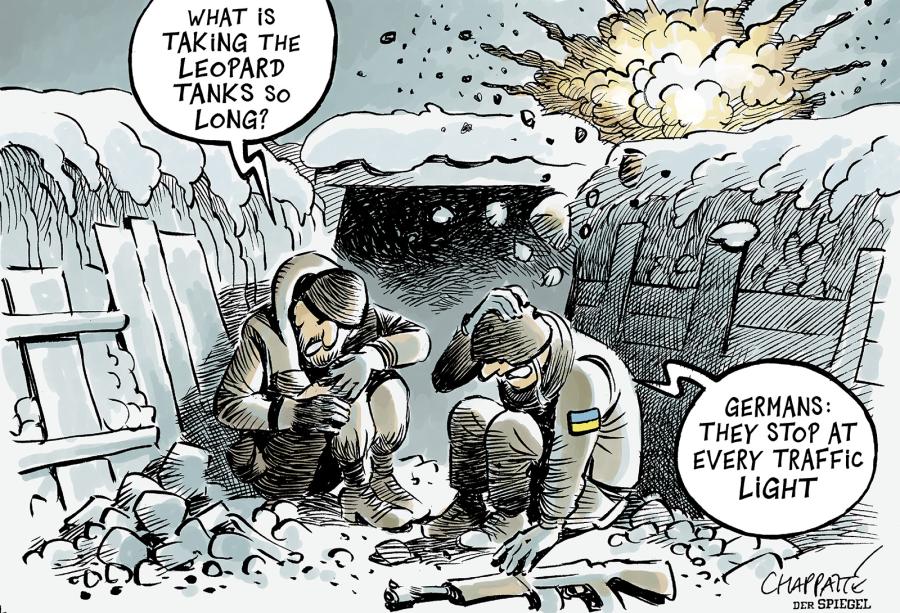 Ukraine is waiting for its tanks Ukraine is waiting for its tanks