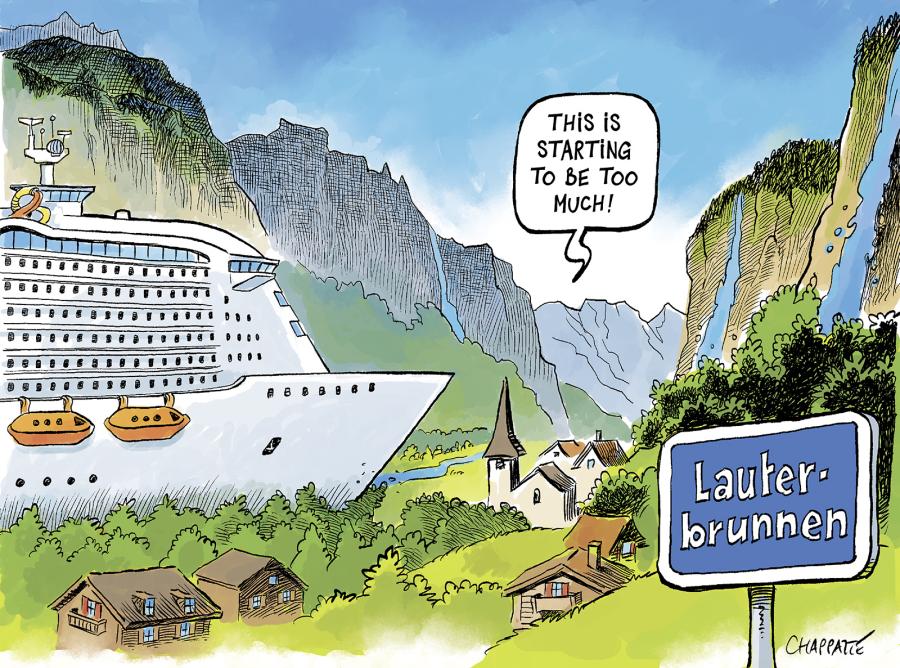 Switzerland hit by overtourism 