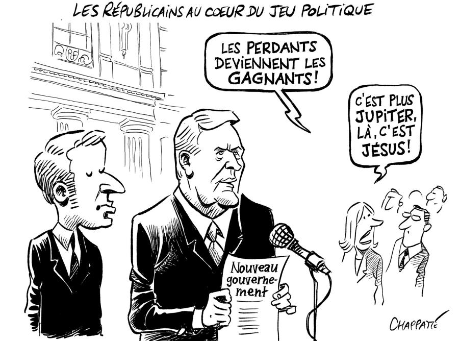 Les Républicains au cœur du jeu politique Les Républicains au cœur du jeu politique