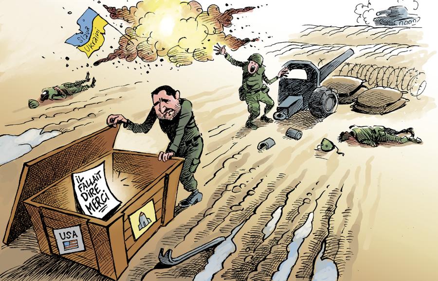 Plus de munitions pour Kiev 