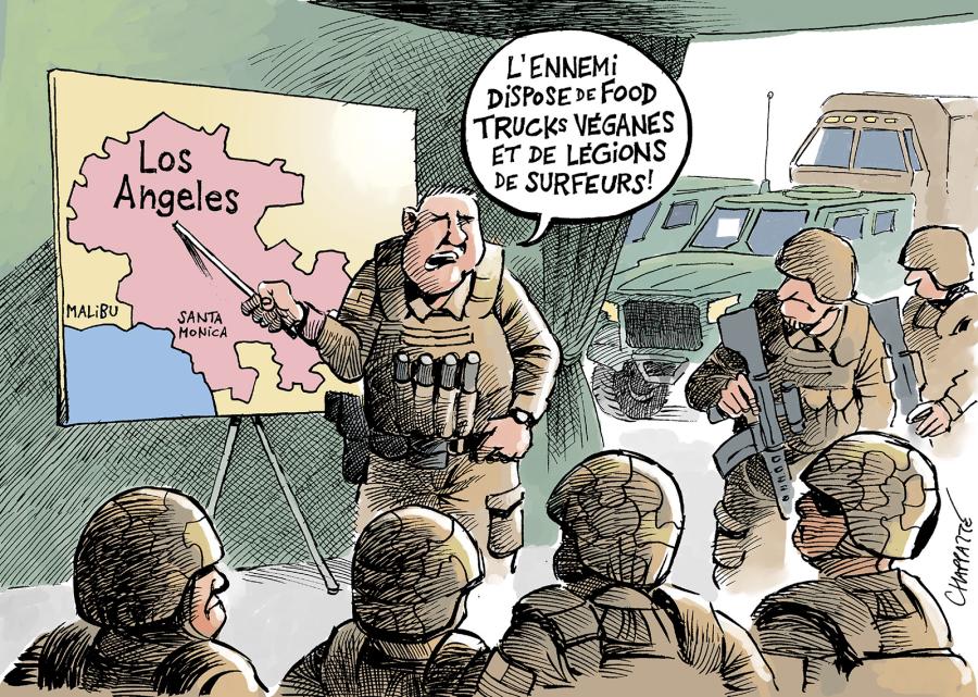 La guerre à Los Angeles La guerre à Los Angeles