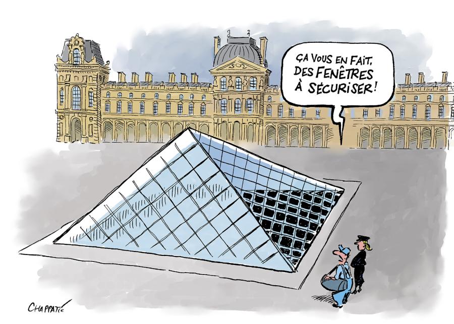 Comment protéger Le Louvre?  Comment protéger Le Louvre?