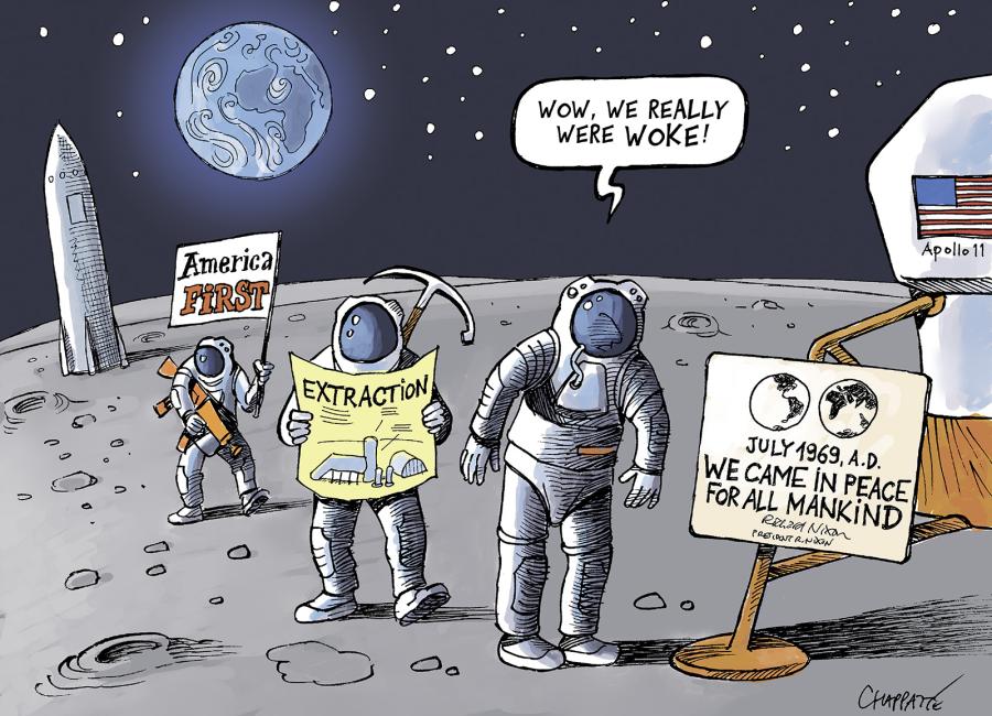 New race to the Moon 