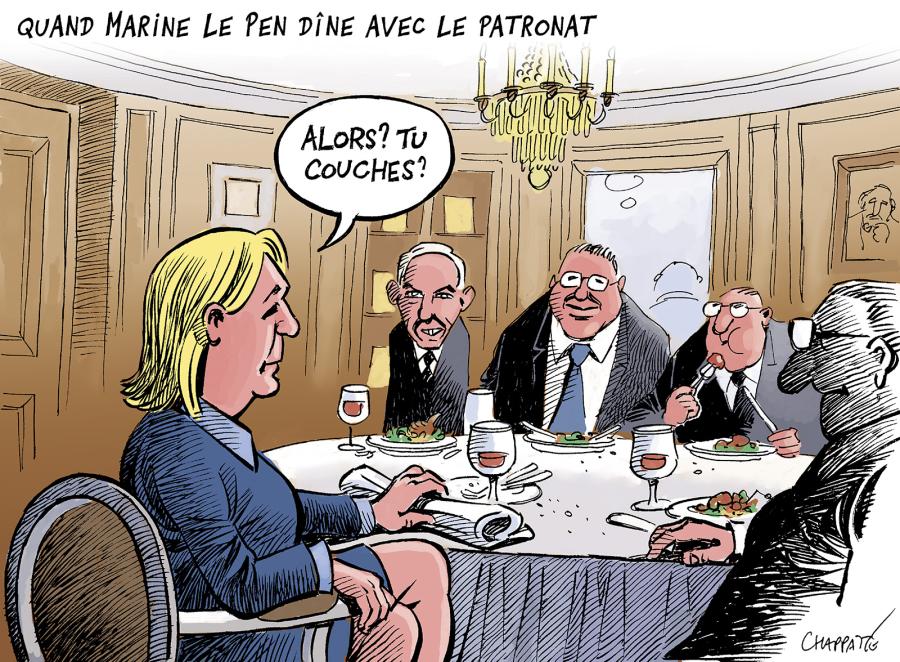 À la table du Rassemblement national 