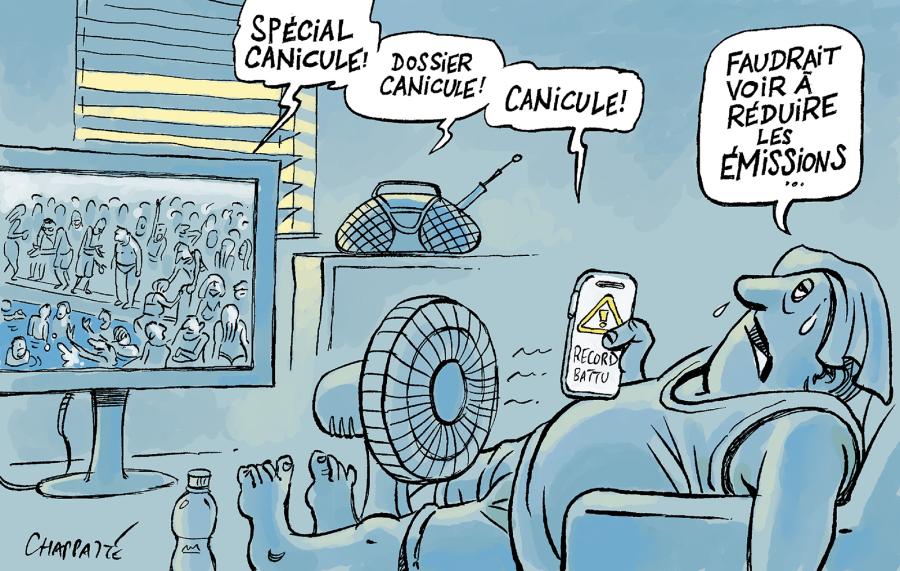 Au pic de la canicule 