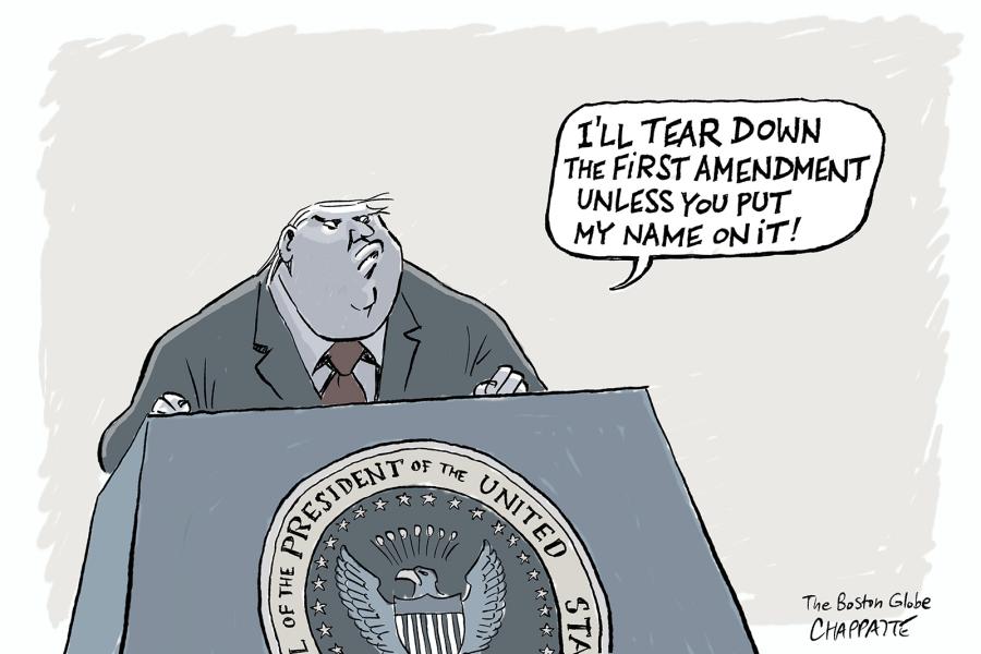 Free speech, my way 