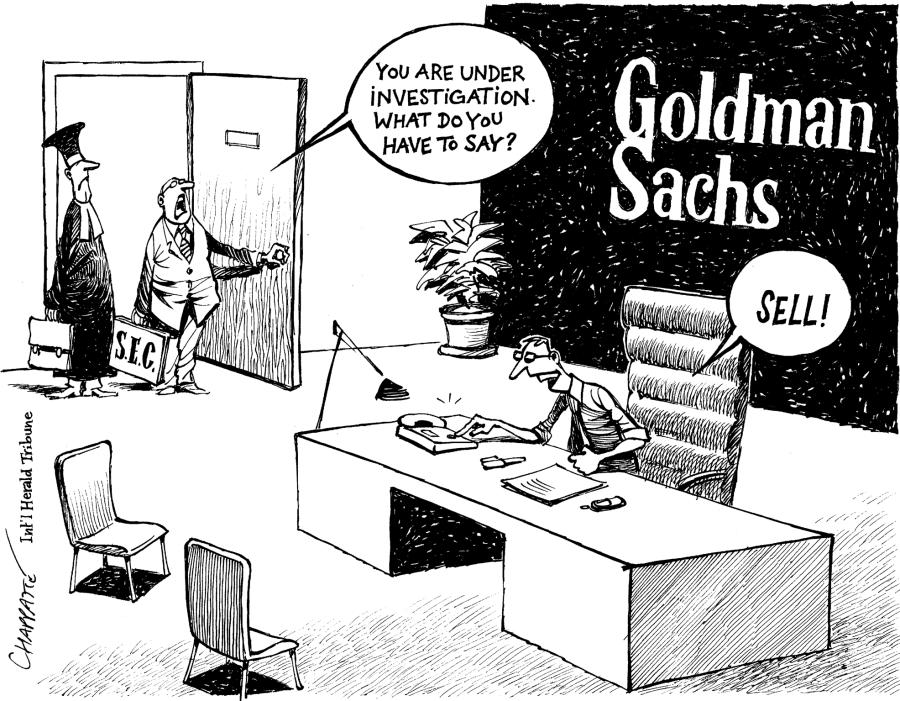 Goldman Faces Fraud Charges Goldman Faces Fraud Charges