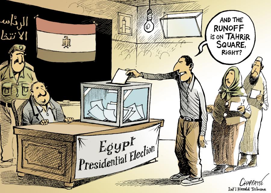 Egyptians elect their president Egyptians elect their president Egyptians elect their president