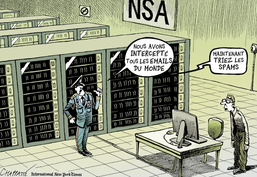 La grande collecte de la NSA La grande collecte de la NSA