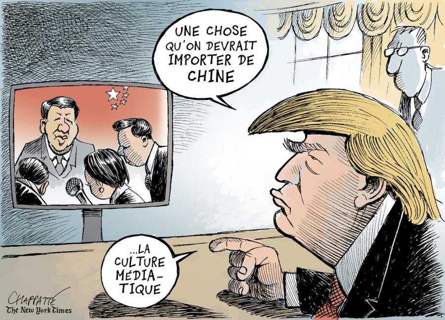 Trump et les médias Trump et les médias Trump et les médias
