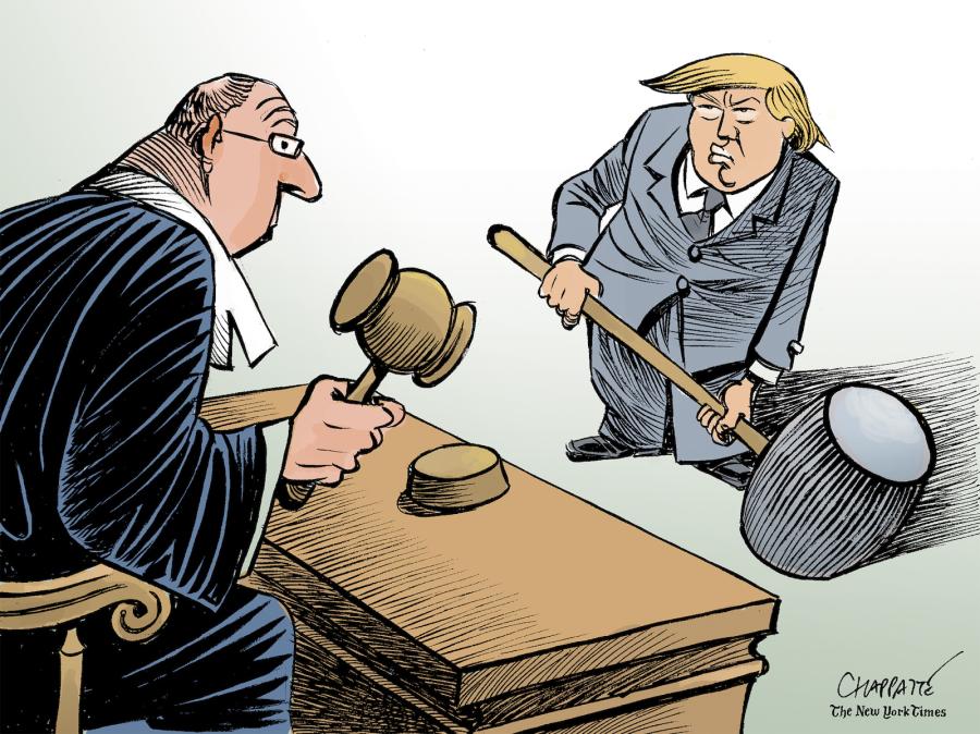 Trump vs the judges Trump vs the judges Trump vs the judges