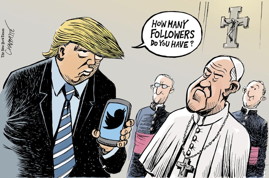 Trump meets the pope Trump meets the pope Trump meets the pope
