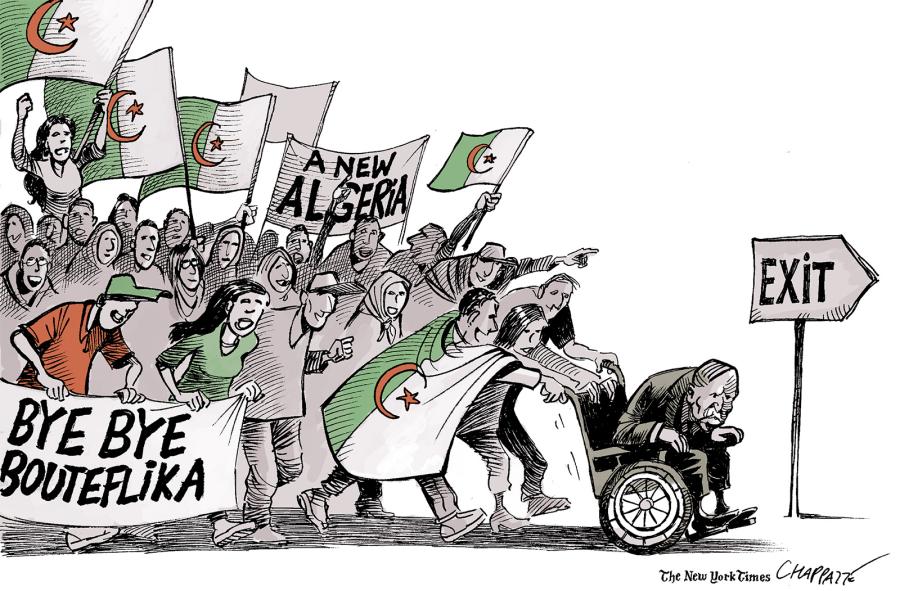 Algeria’s old ruler is out Algeria’s old ruler is out