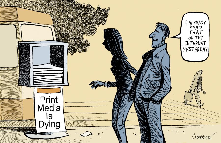 Newspapers Disappearing Newspapers Disappearing