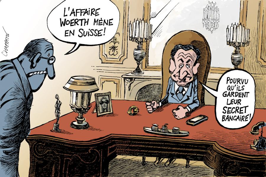 Sarkozy atteint par les affaires Sarkozy atteint par les affaires