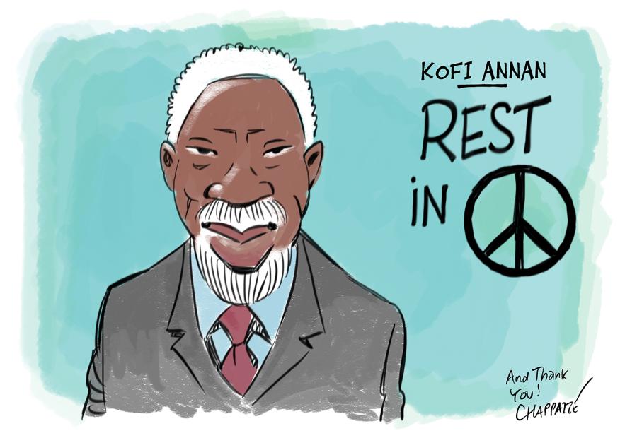 RIP Kofi Annan RIP Kofi Annan