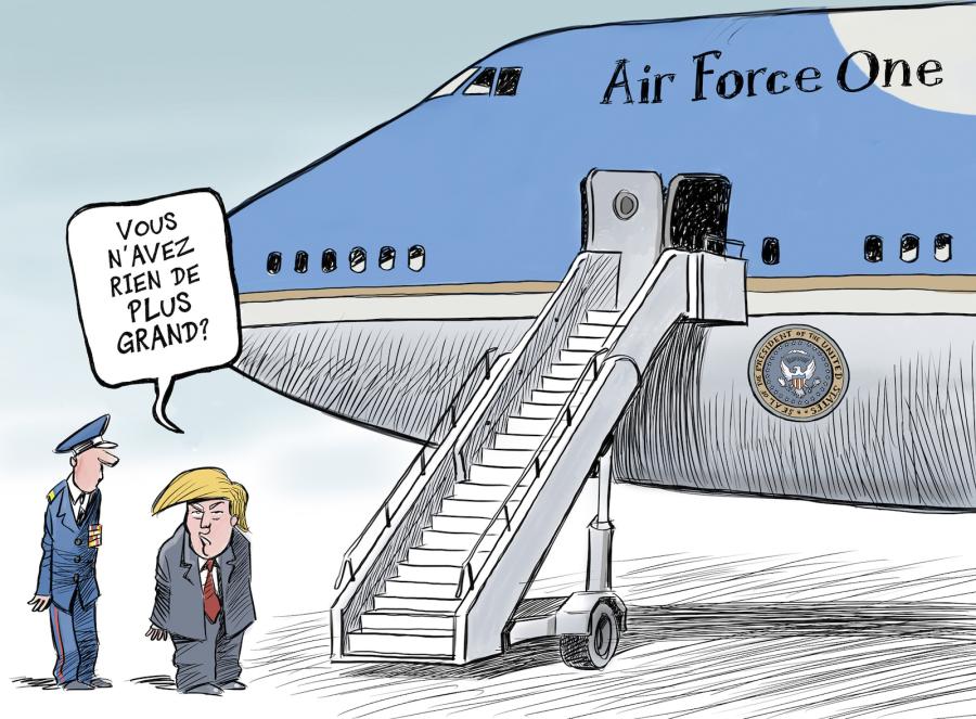 Le nouvel avion de Trump Le nouvel avion de Trump
