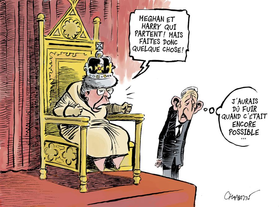 Meghan et Harry se débinent Meghan et Harry se débinent Meghan et Harry se débinent