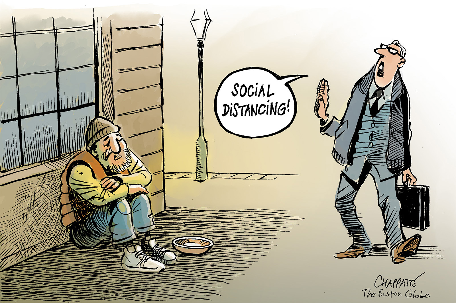 covid-health-crisis-is-deepening-inequalities-globecartoon