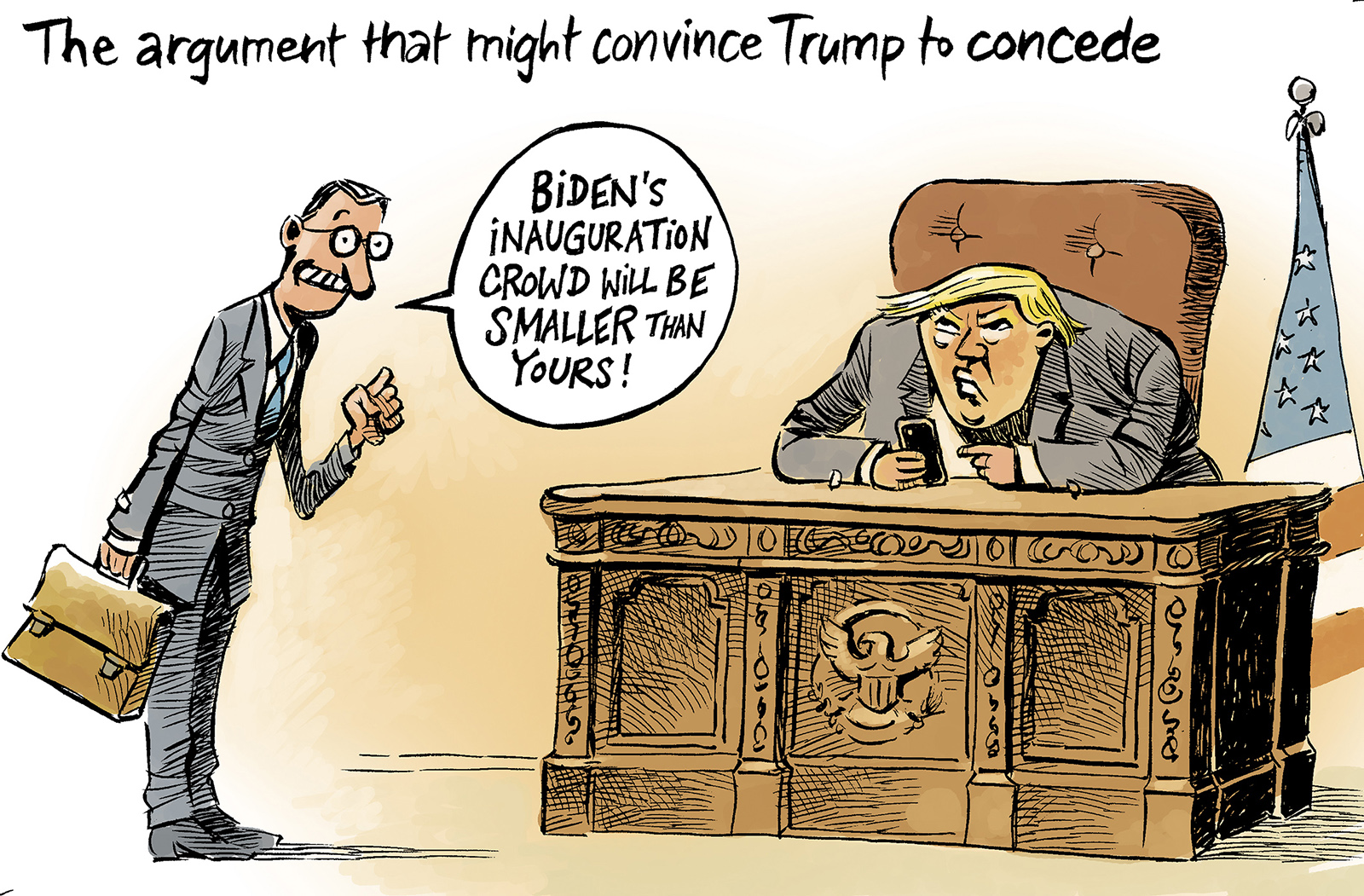 How to get Donald out | Globecartoon - Political Cartoons - Patrick ...