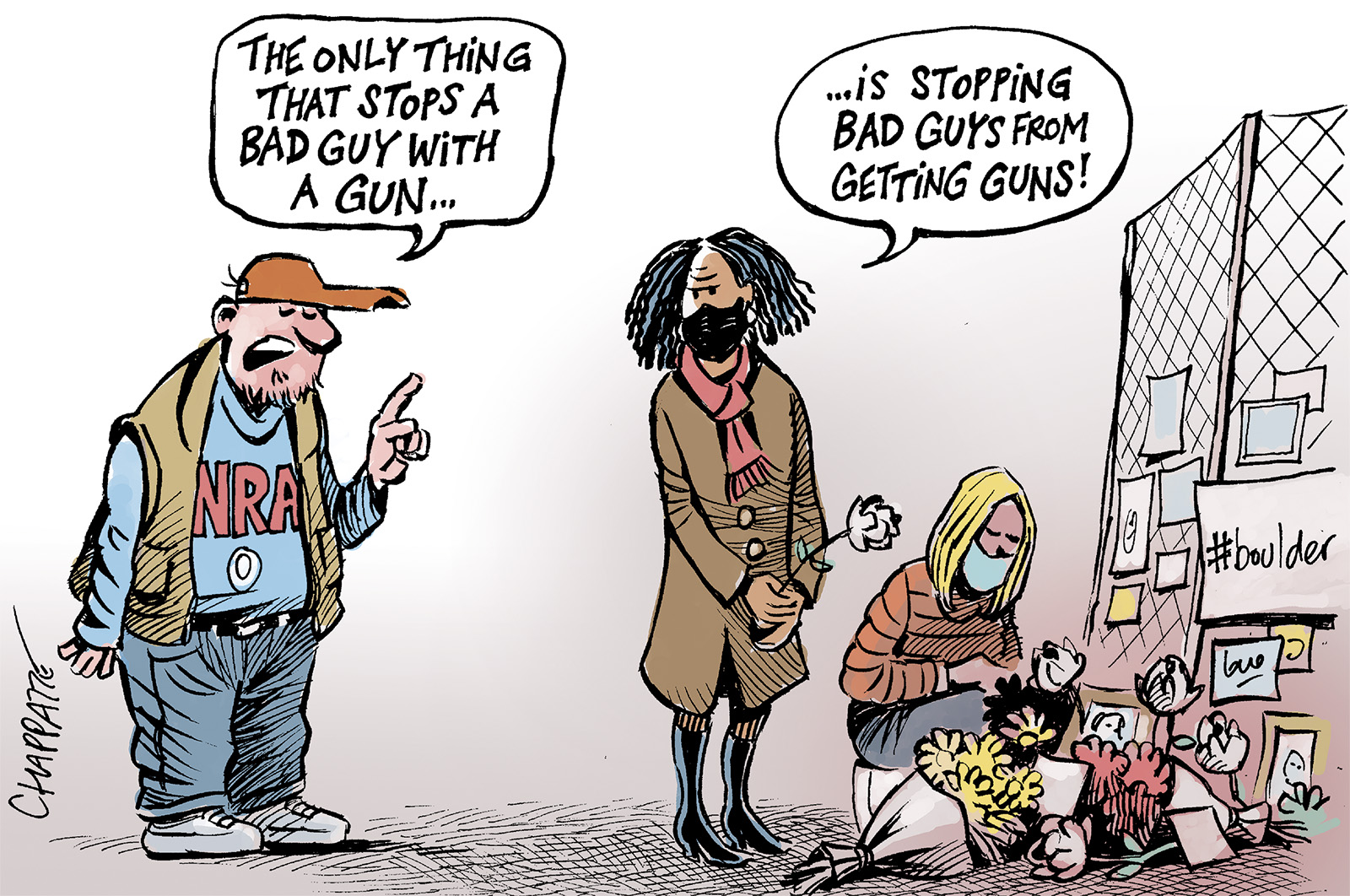 After another mass shooting in America | Globecartoon - Political ...