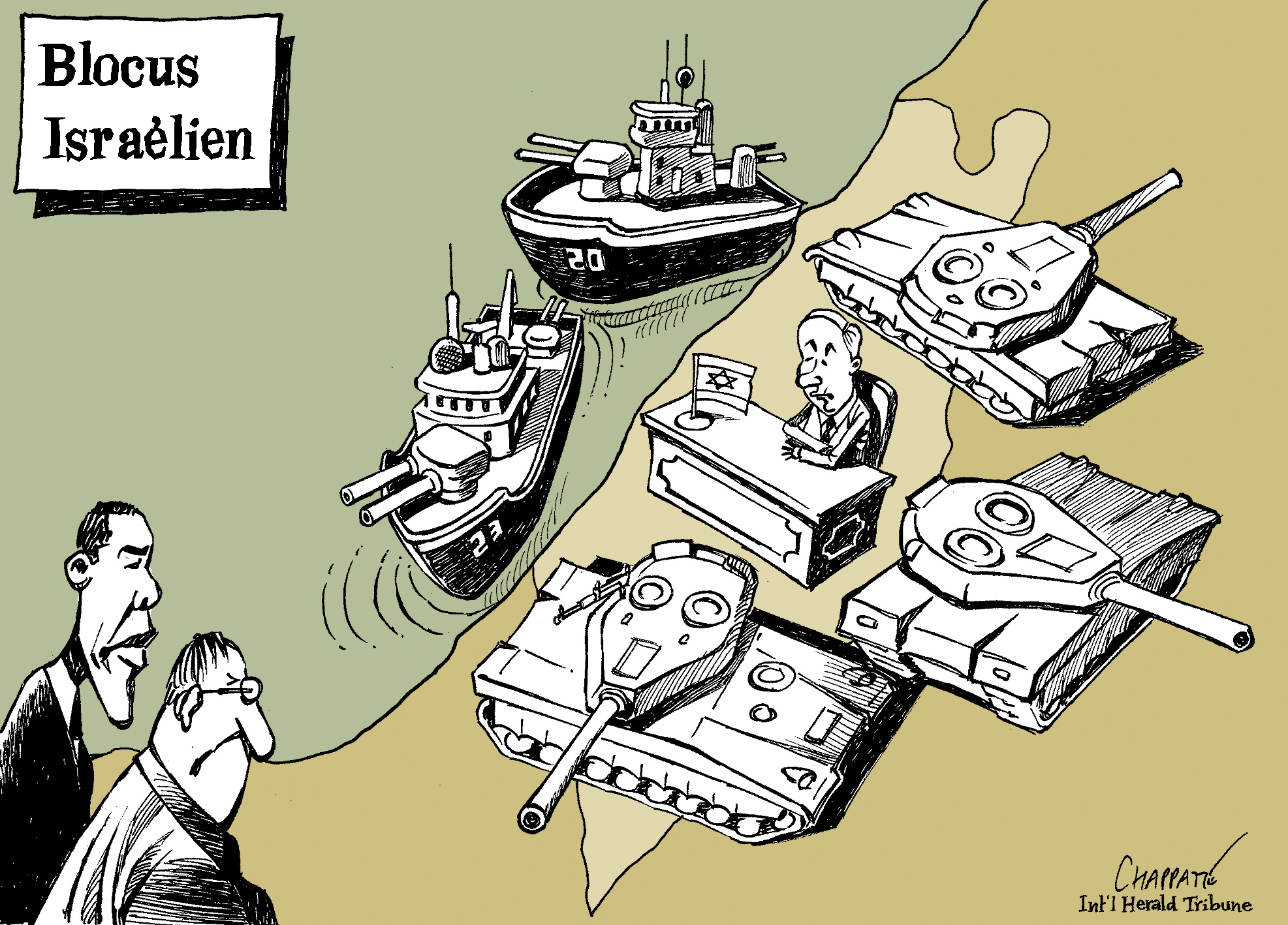 Israel Et Gaza Globecartoon Political Cartoons Patrick Chappatte