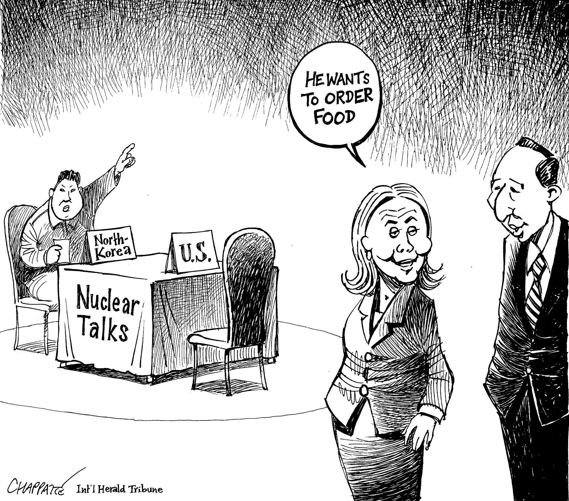 North Korea Comes Back To The Table | Globecartoon - Political Cartoons ...