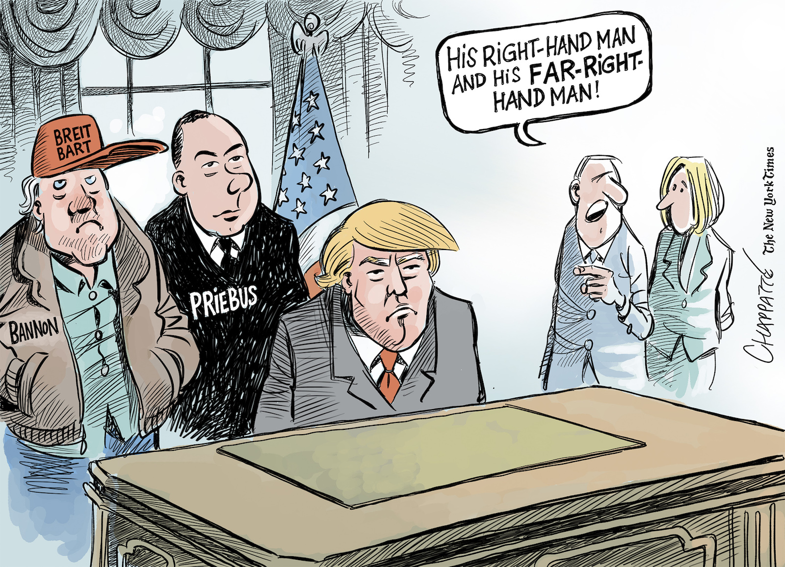 The president's men | Globecartoon - Political Cartoons - Patrick Chappatte