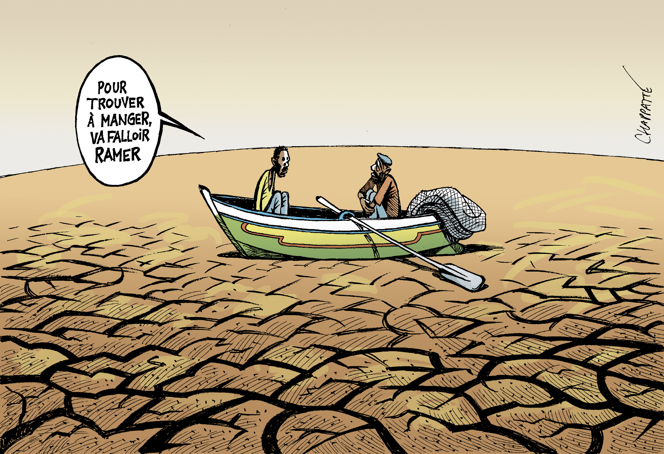 La Sécheresse Fait Rage En Afrique Globecartoon Political Cartoons Patrick Chappatte 