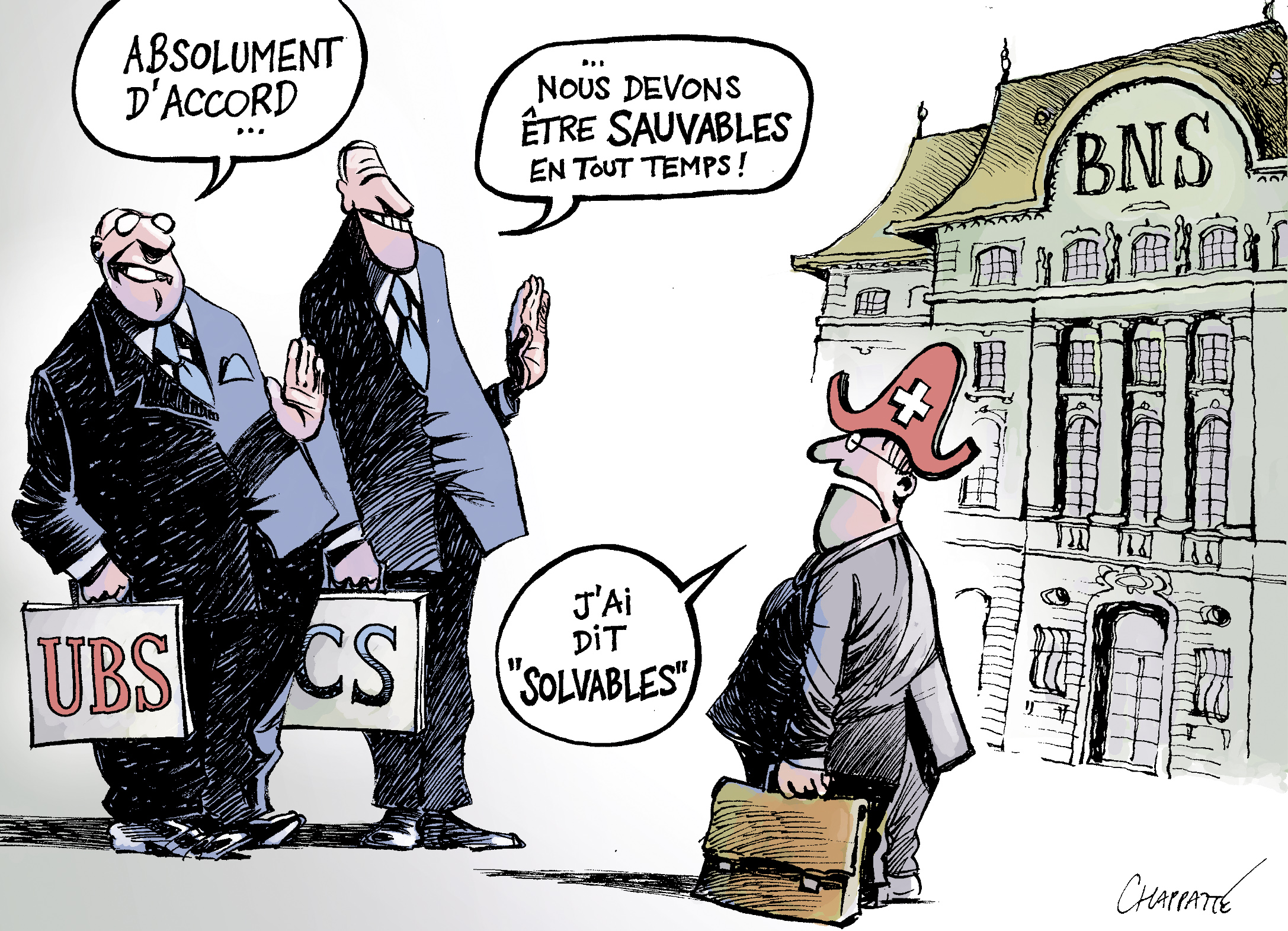 Mesures strictes pour les grandes banques | Globecartoon - Political ...