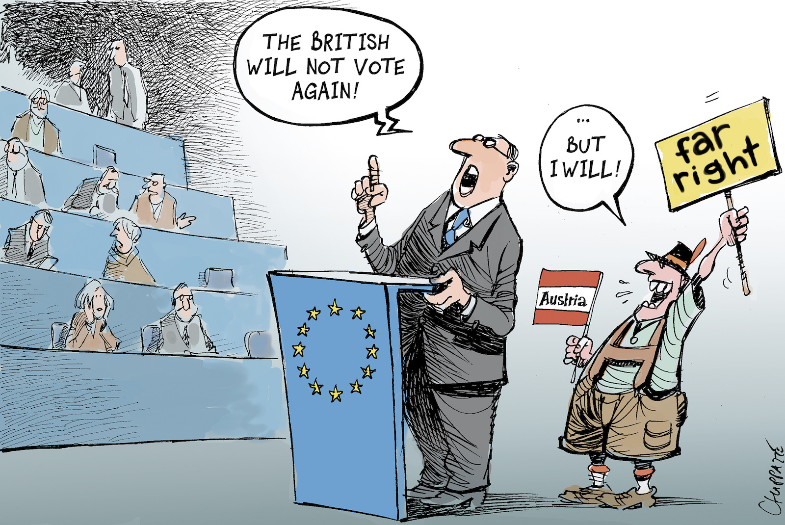 Austrian Presidential Election Canceled | Globecartoon - Political ...