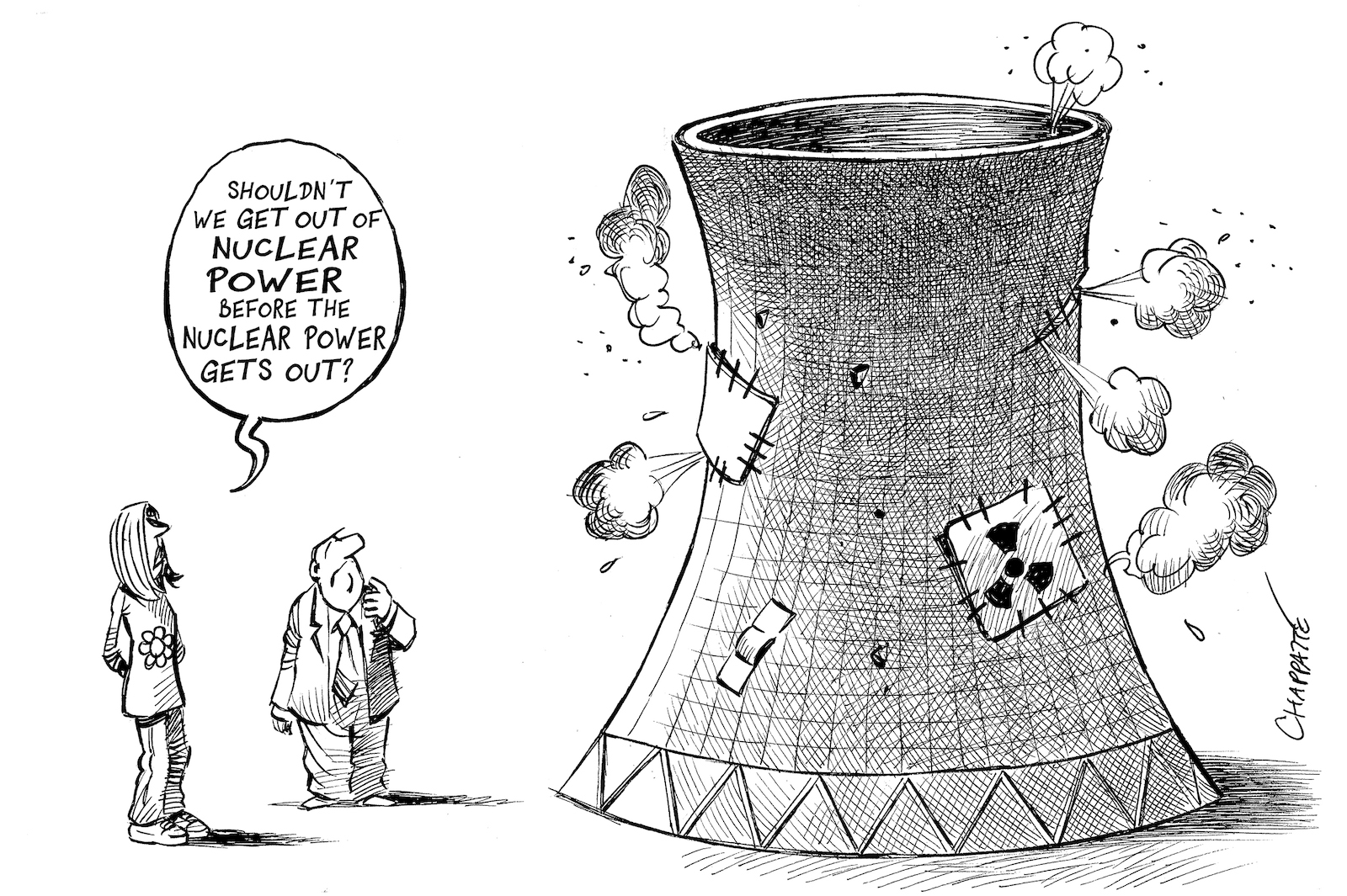 nuclear cartoon