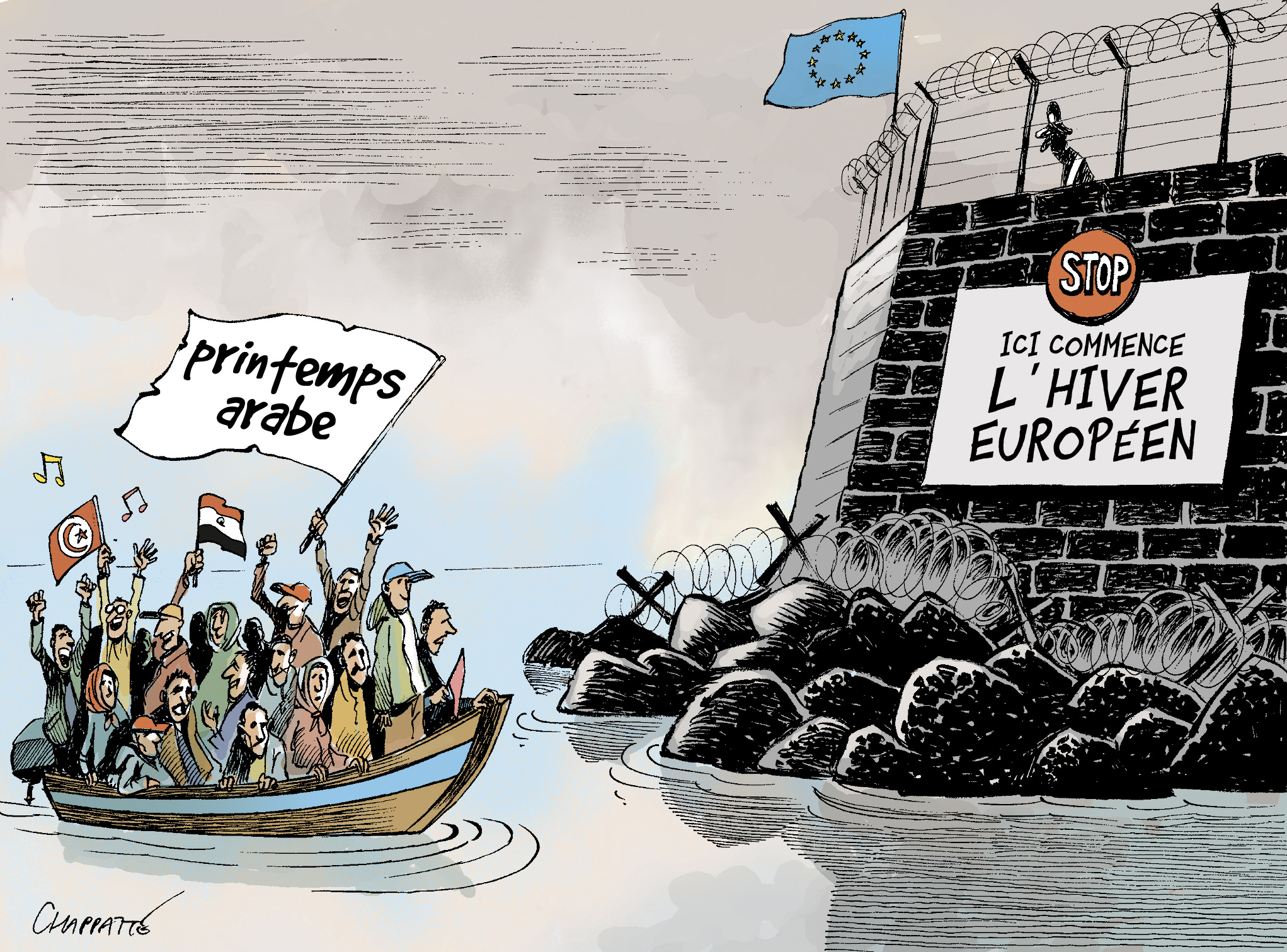 Choc Des Cultures Globecartoon Political Cartoons Patrick Chappatte