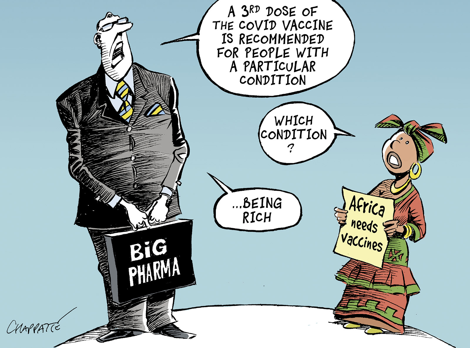 More Vaccines Globecartoon Political Cartoons Patrick Chappatte 2926