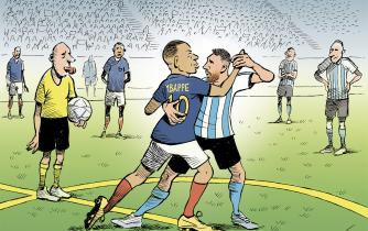 Le duel Mbappé-Messi