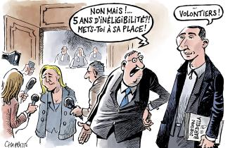 Marine Le Pen inéligible?