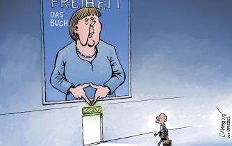 Angela Merkel is back (in bookstores)