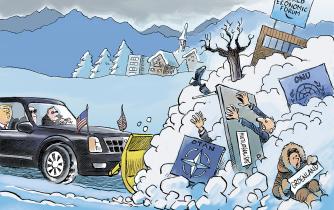 Trump fait trembler Davos