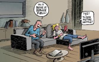 Les Suisses soutiennent leur télévision