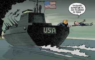 Trump veut entraîner l'Europe dans la guerre