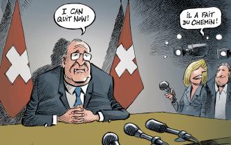 Le départ de Guy Parmelin