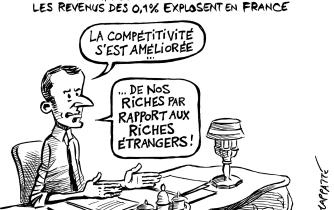 Les revenus des 0,1% explosent en France