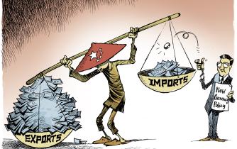 China drops peg to US Dollar | Globecartoon - Political Cartoons - Patrick  Chappatte