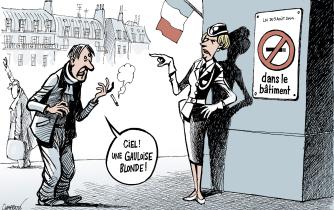 La France bannit la fumée