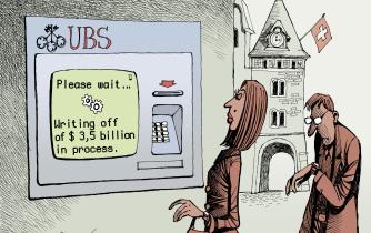 UBS hit by subprime crisis