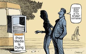 Newspapers Disappearing
