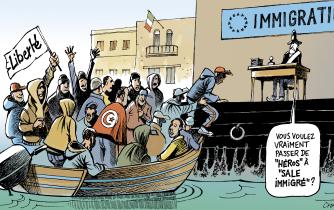 Lampedusa croule sous l'immigration