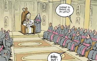 Démission du pape