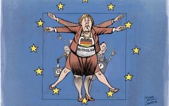 Germany's position in Europe